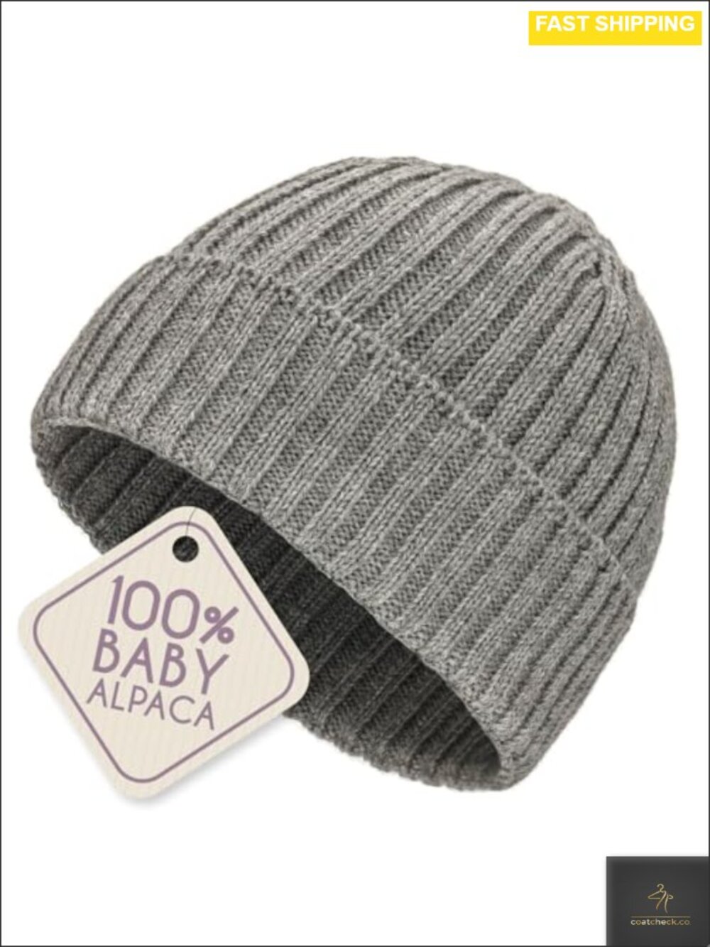 100% Baby Alpaca Wool Beanie Unisex Knit Hat Made in Germany Warm